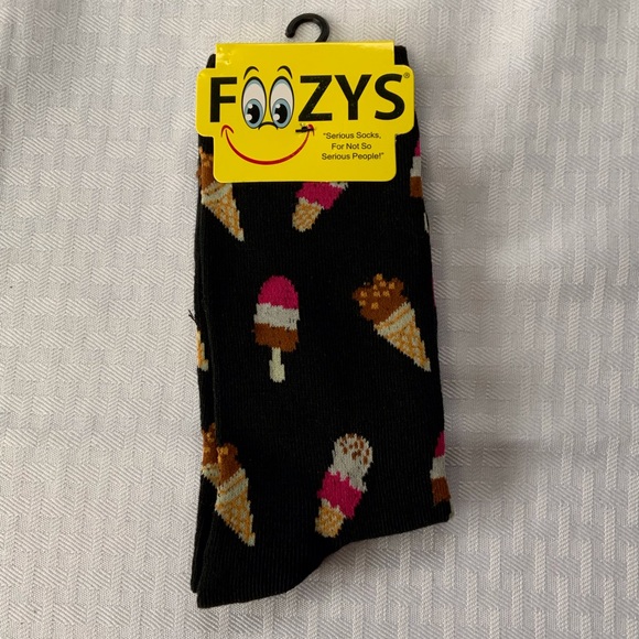 🦩NWT Foozy’s ice cream socks - Picture 1 of 2